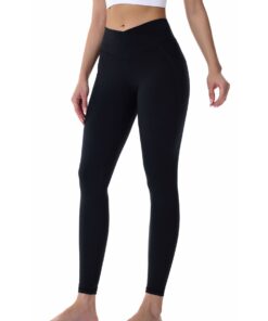 28 Workout Leggings - V Cross Waist with Pockets