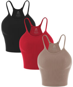 Alternative view of Crop Ribbed Tank Tops