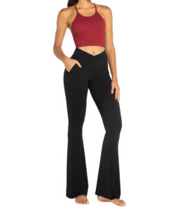 Alternative view of 32'' Flare Leggings for Women with Pockets